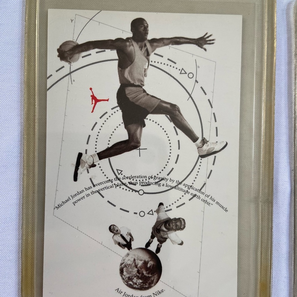 1991 NIKE Michael JORDAN Spike LEE 6 CARD SET - Picture 14 of 16